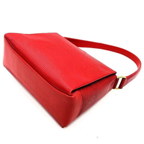 GUCCI Red Leather Bag - Picture 3 of 13